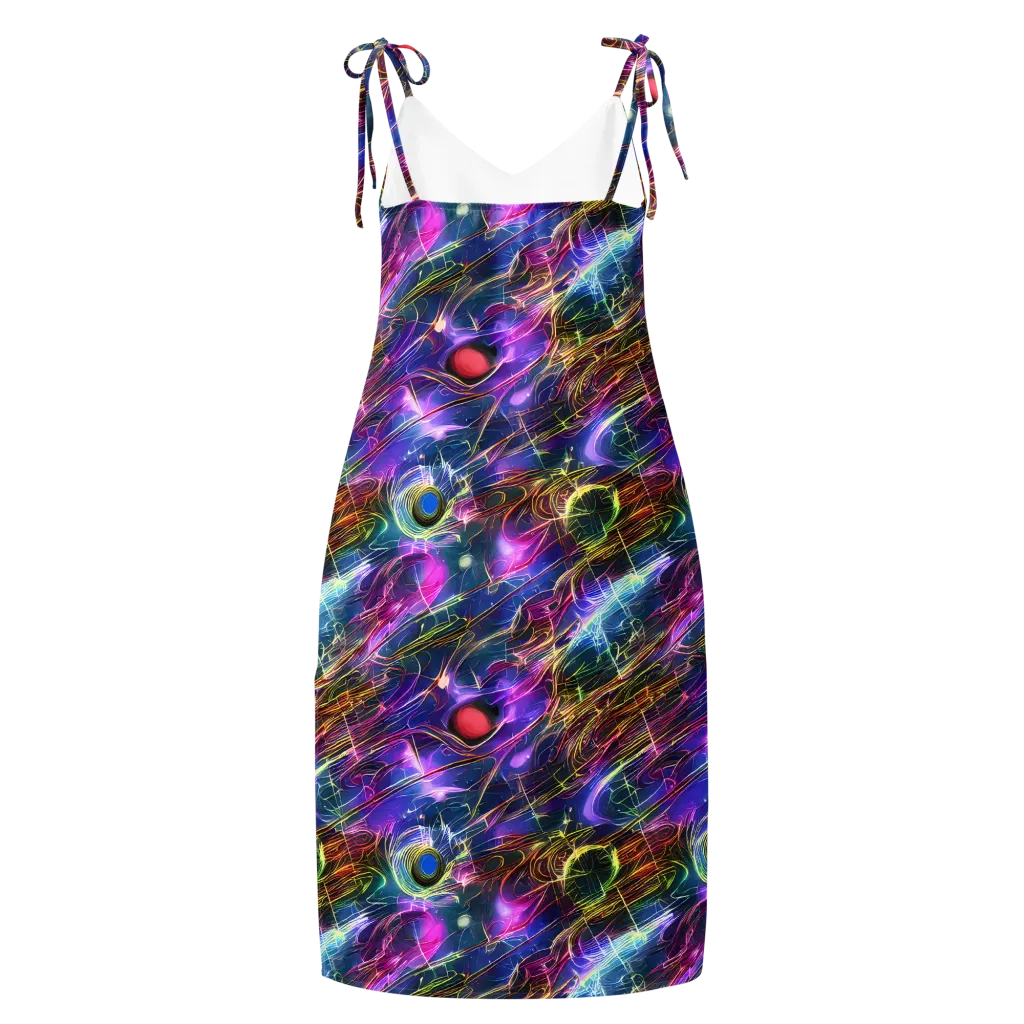 Plasma Drift on Slip Dress — Back