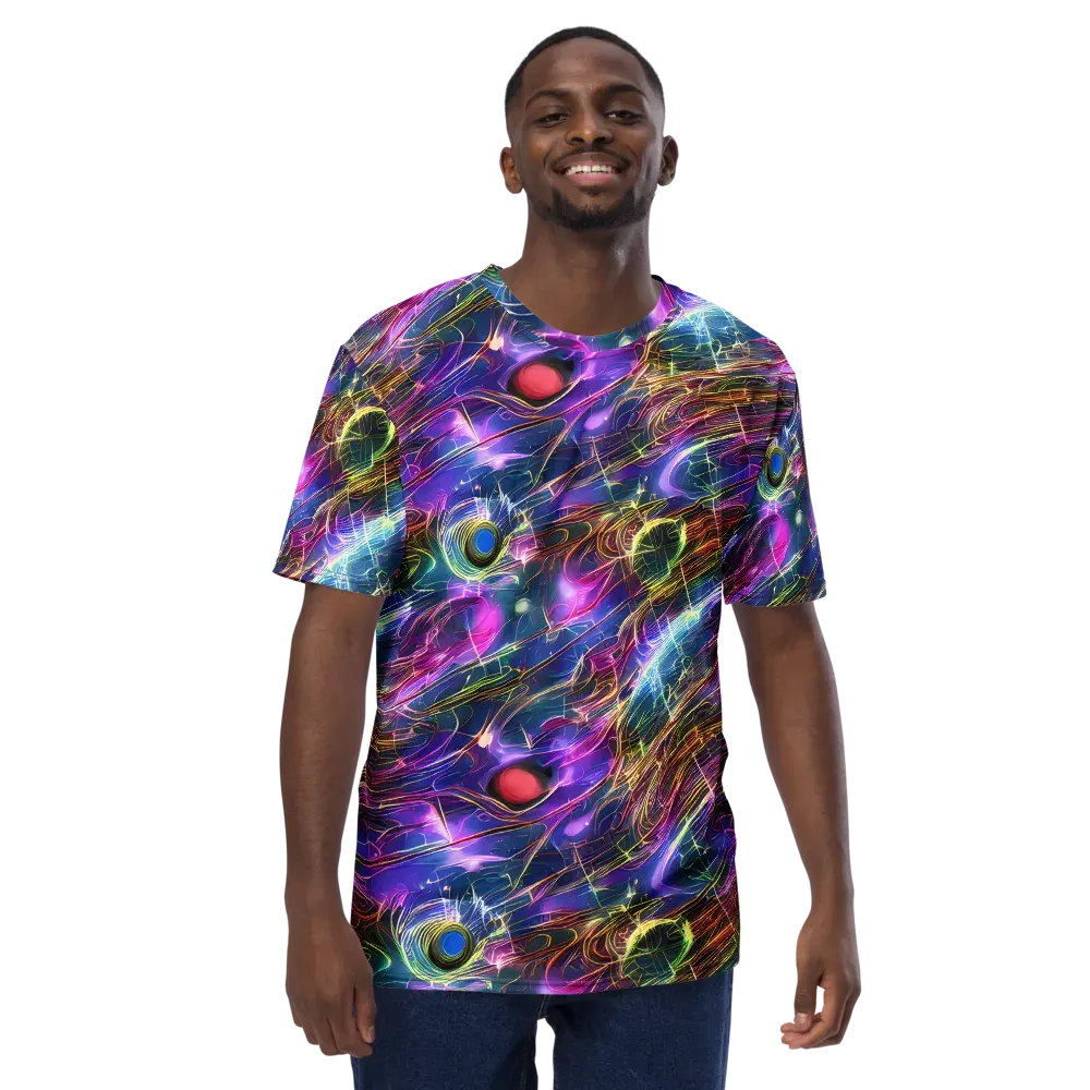 Plasma Drift on Men's Crew Neck T-Shirt — Front