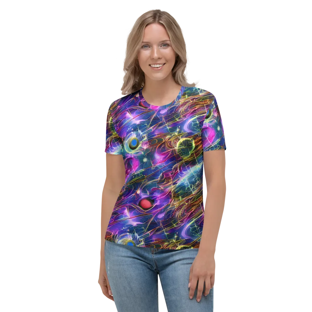 Plasma Drift on Women's Crew Neck T-Shirt — Front