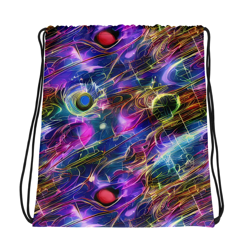 Plasma Drift on Drawstring Bag — Photo