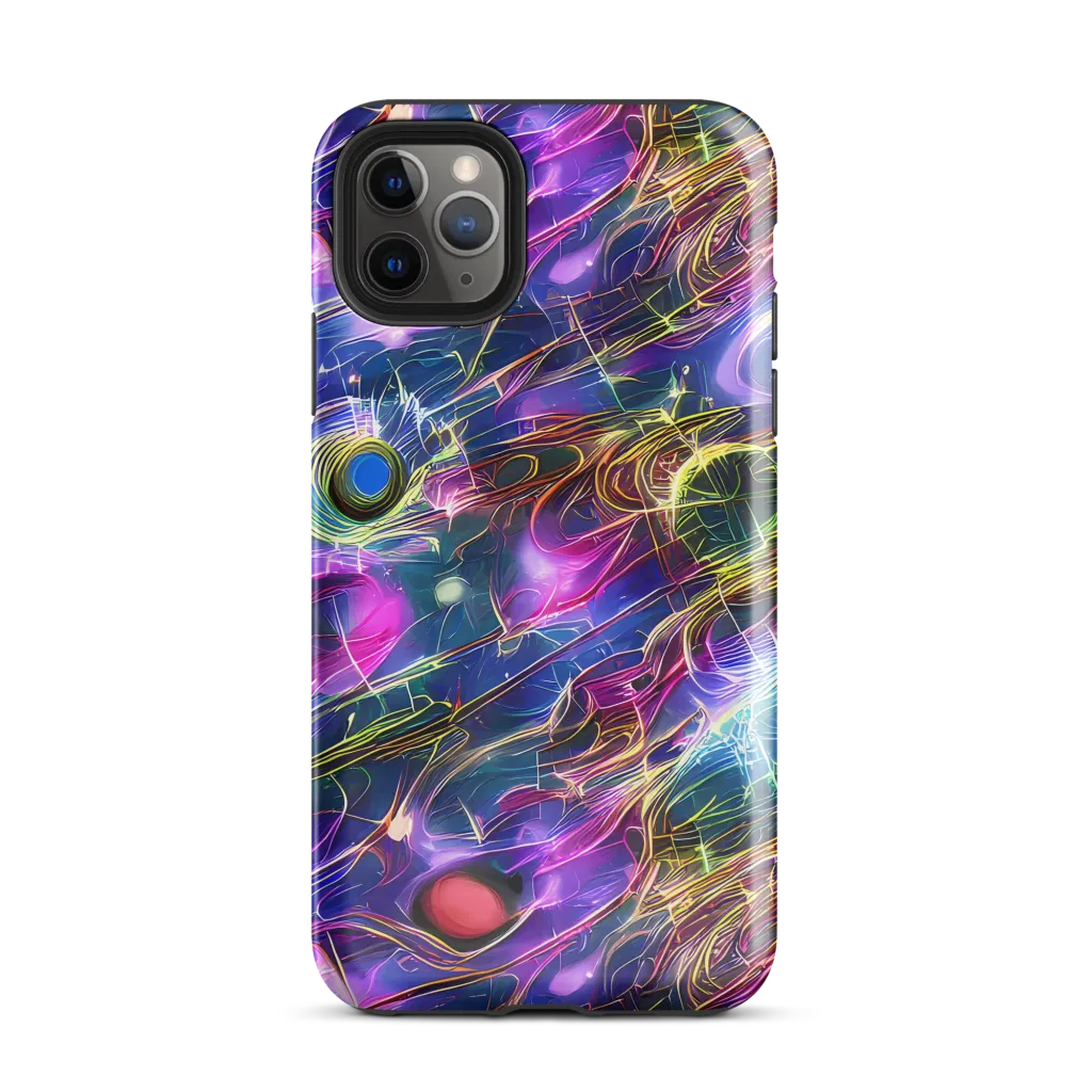 Plasma Drift on Tough Case for iPhone® — Front