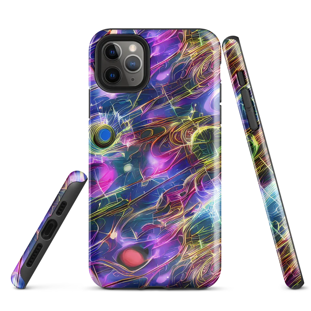 Plasma Drift on Tough Case for iPhone® — Front
