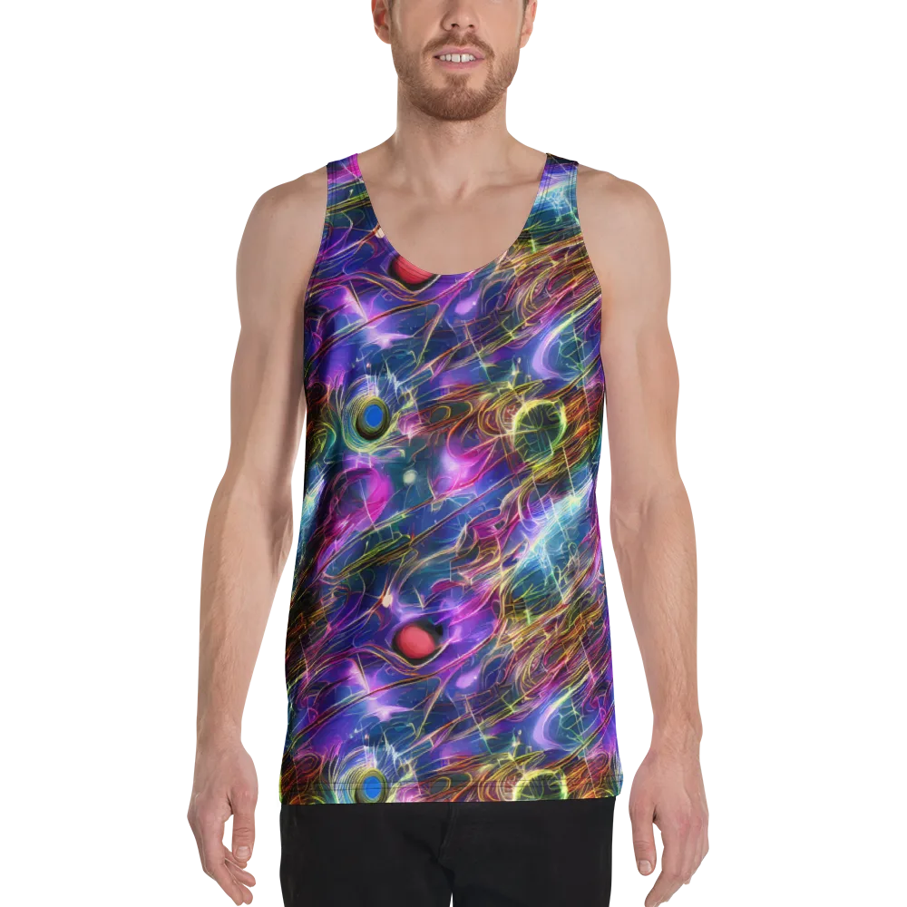 Plasma Drift on Men's Tank Top — Front
