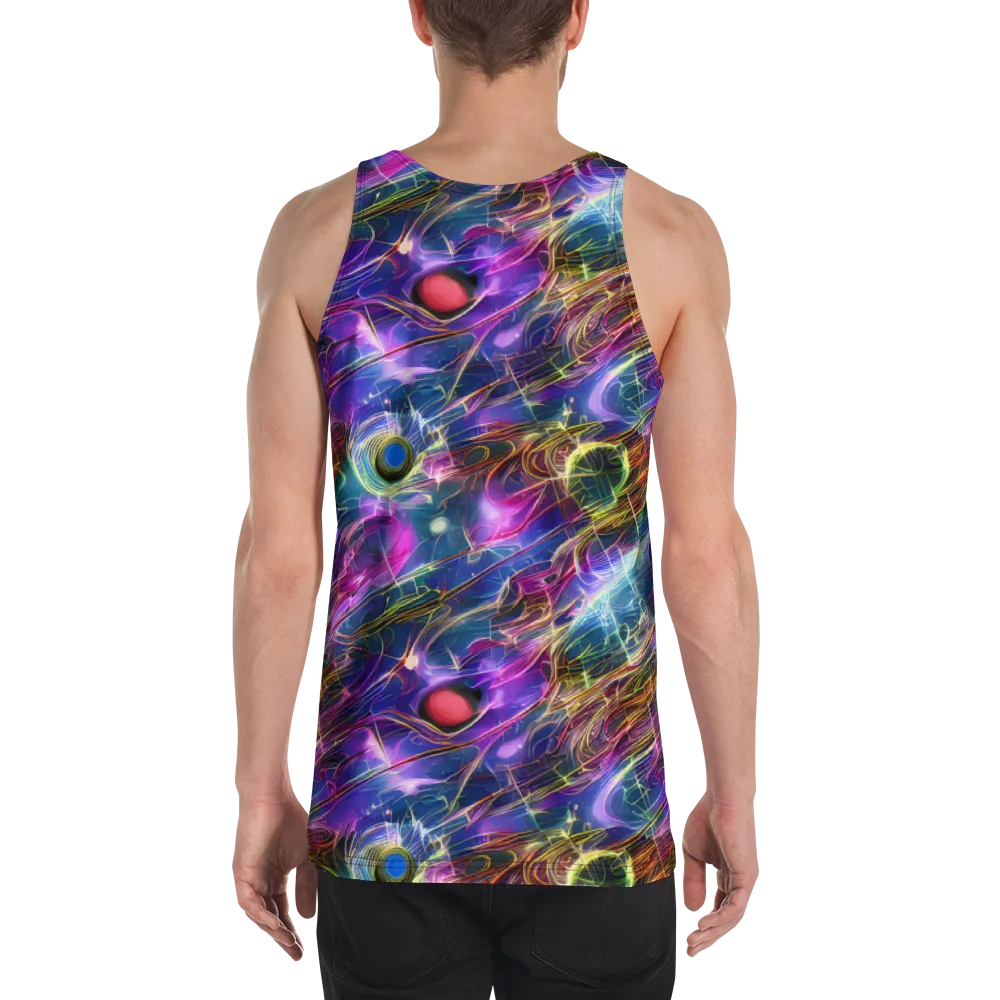 Plasma Drift on Men's Tank Top — Back