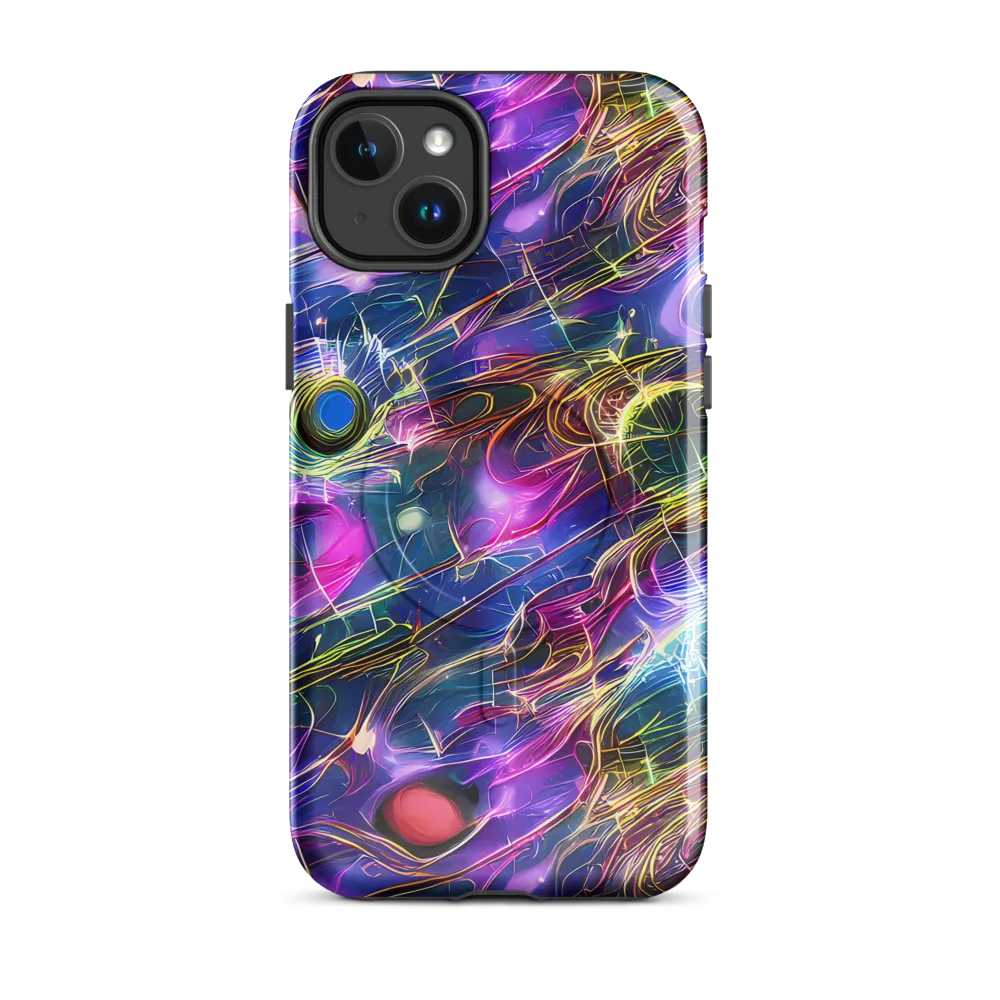 Plasma Drift on MagSafe Tough Case for iPhone® — Front