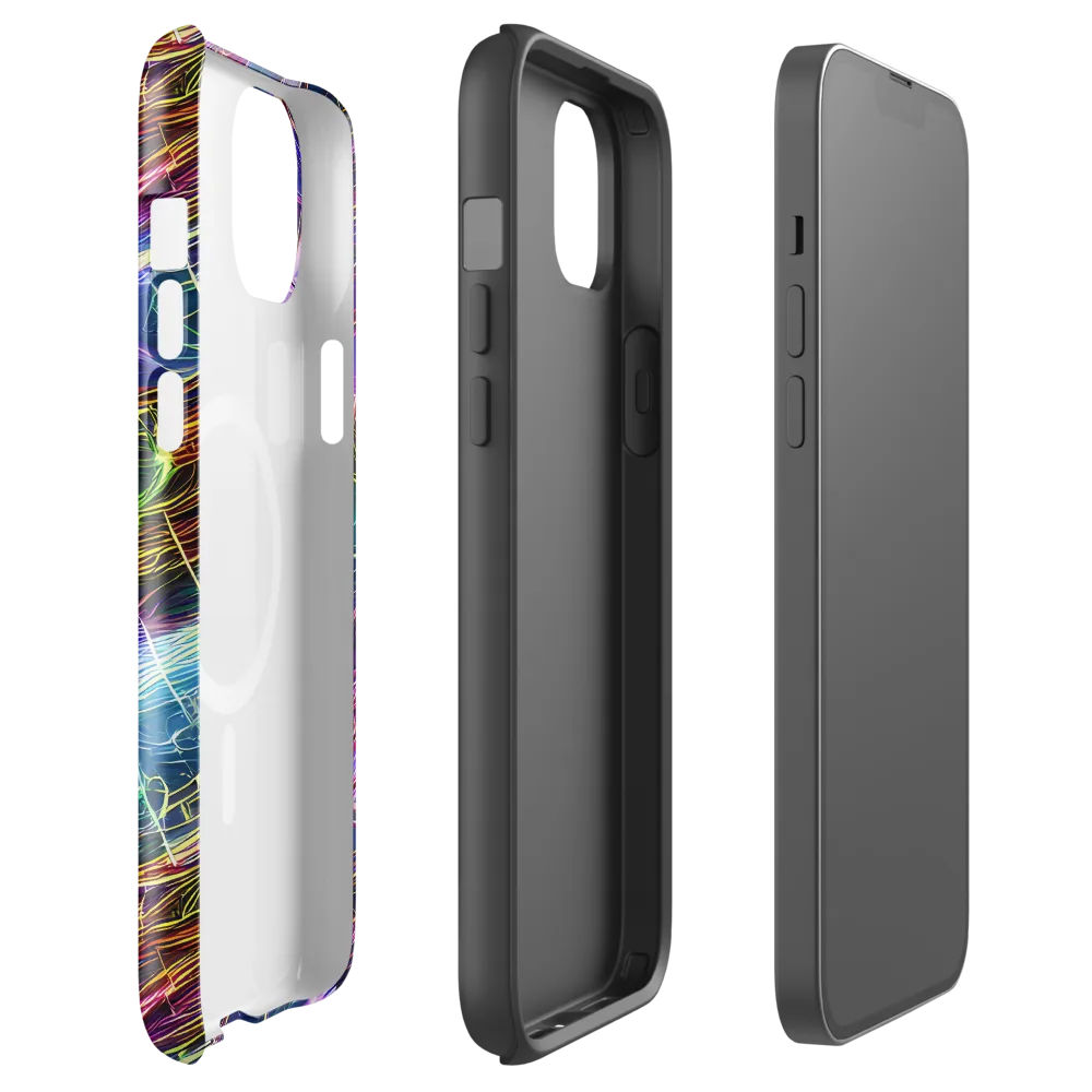 Plasma Drift on MagSafe Tough Case for iPhone® — Front