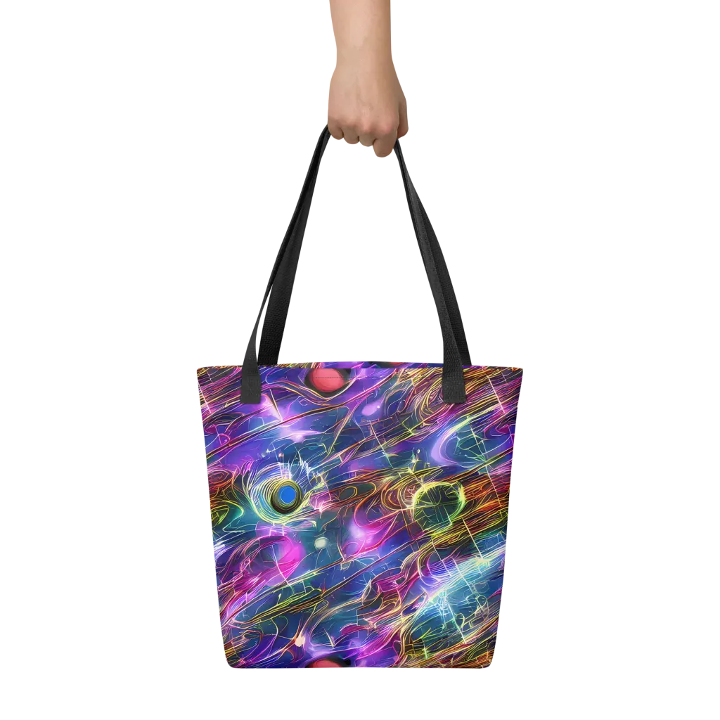 Plasma Drift on Tote Bag — Front