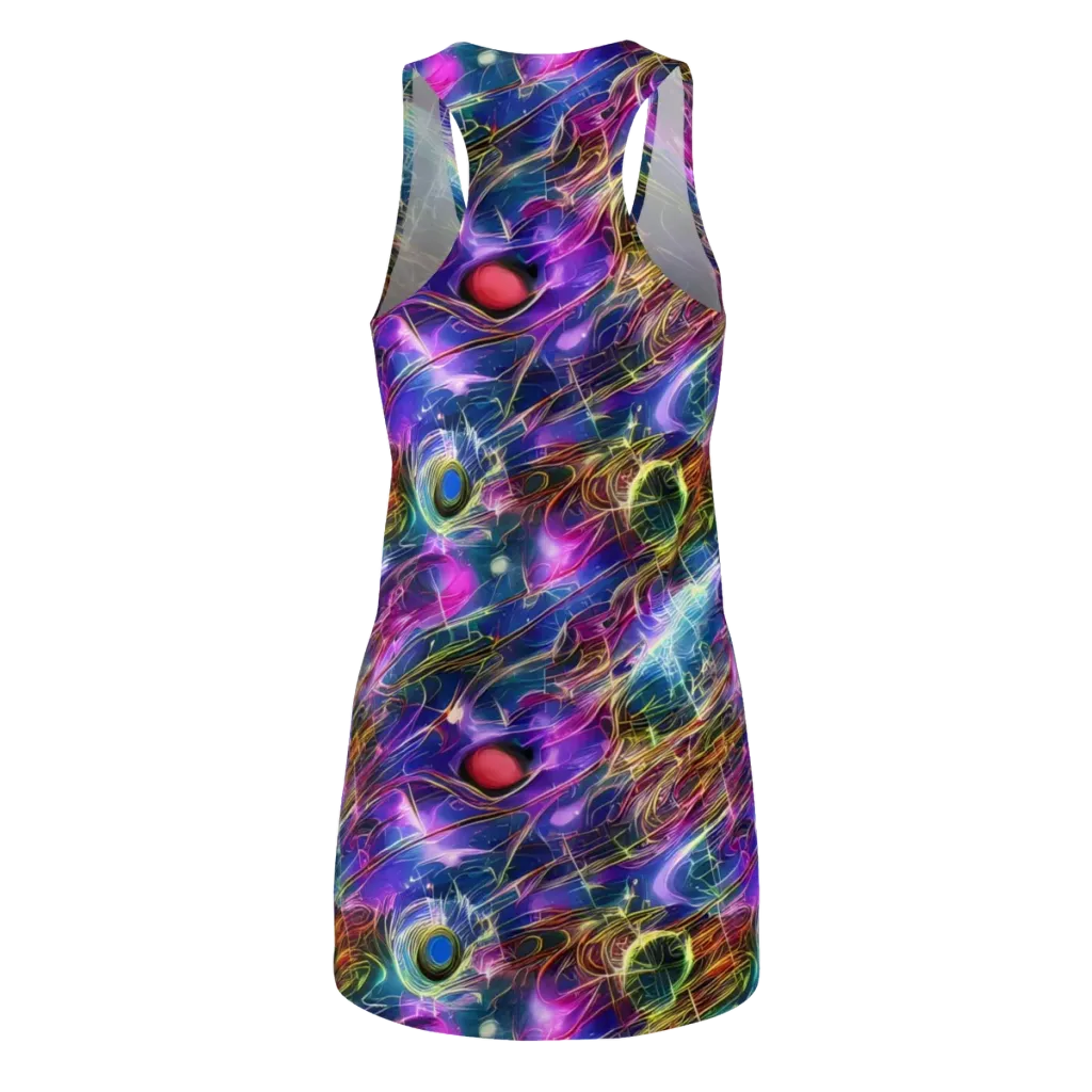 Plasma Drift on Racerback Dress — Back