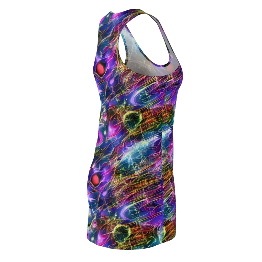 Plasma Drift on Racerback Dress — Back Side
