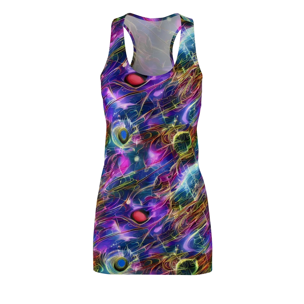Plasma Drift on Racerback Dress — Front