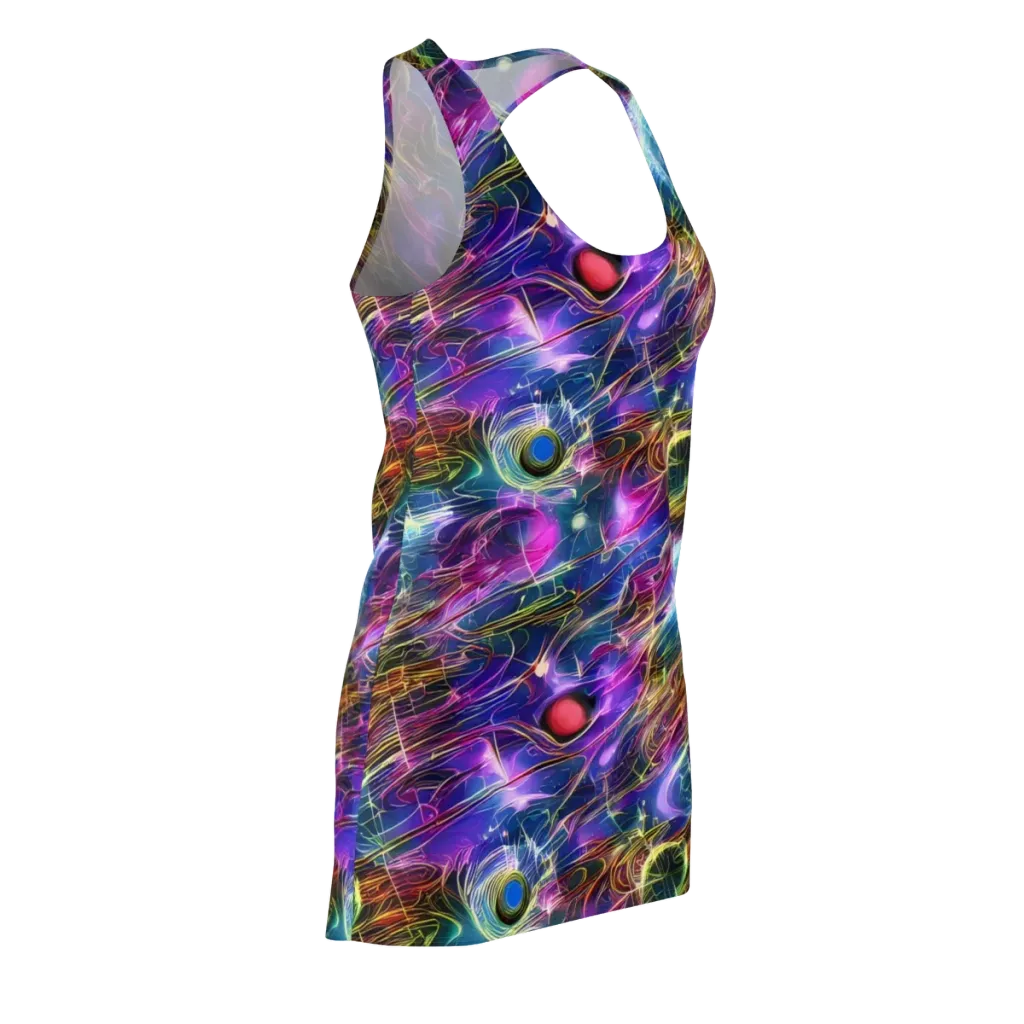 Plasma Drift on Racerback Dress — Front Side