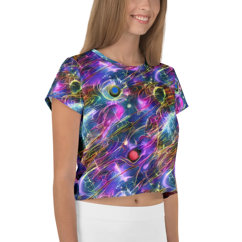 Plasma Drift on Crop Tee — Right