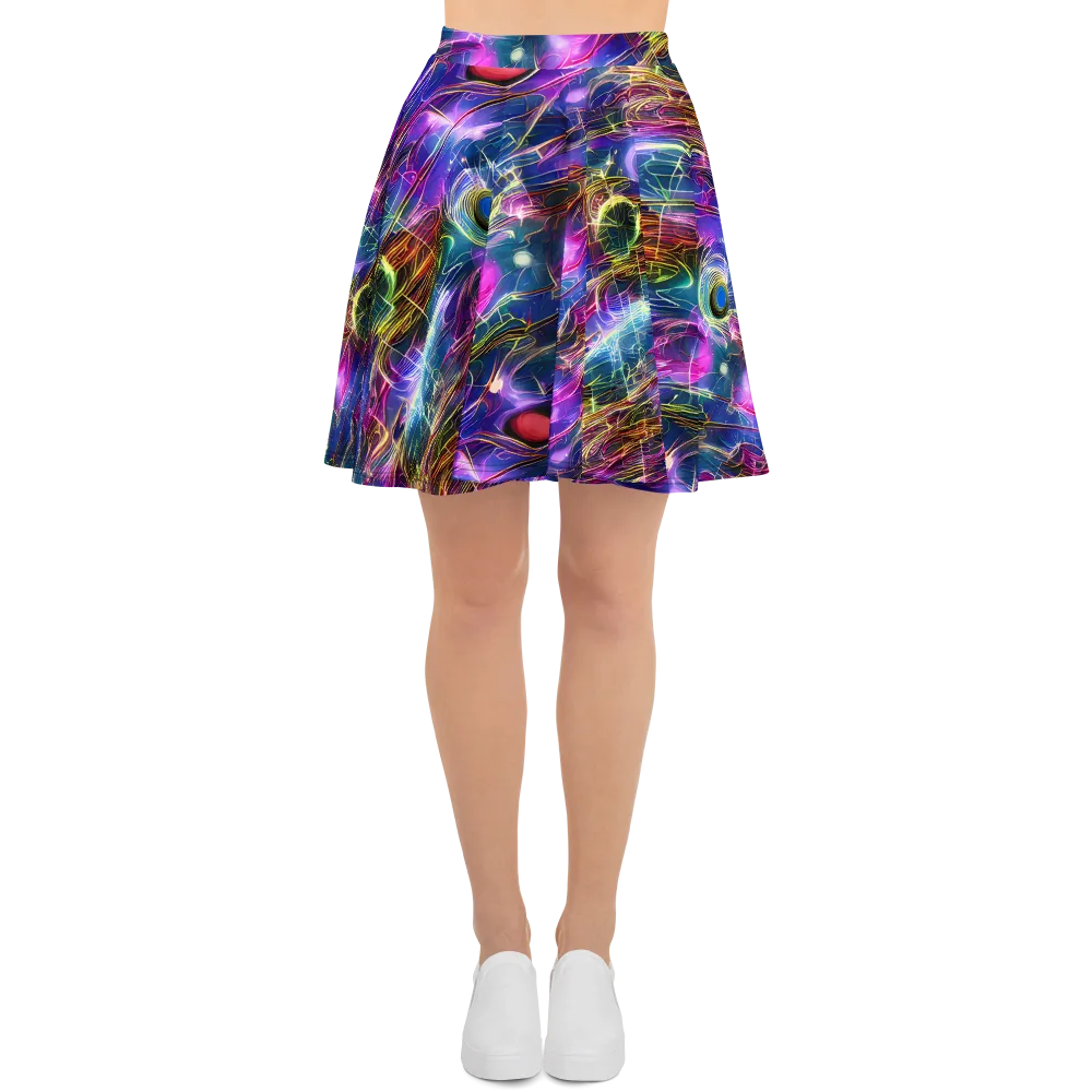 Plasma Drift on Skater Skirt — Front