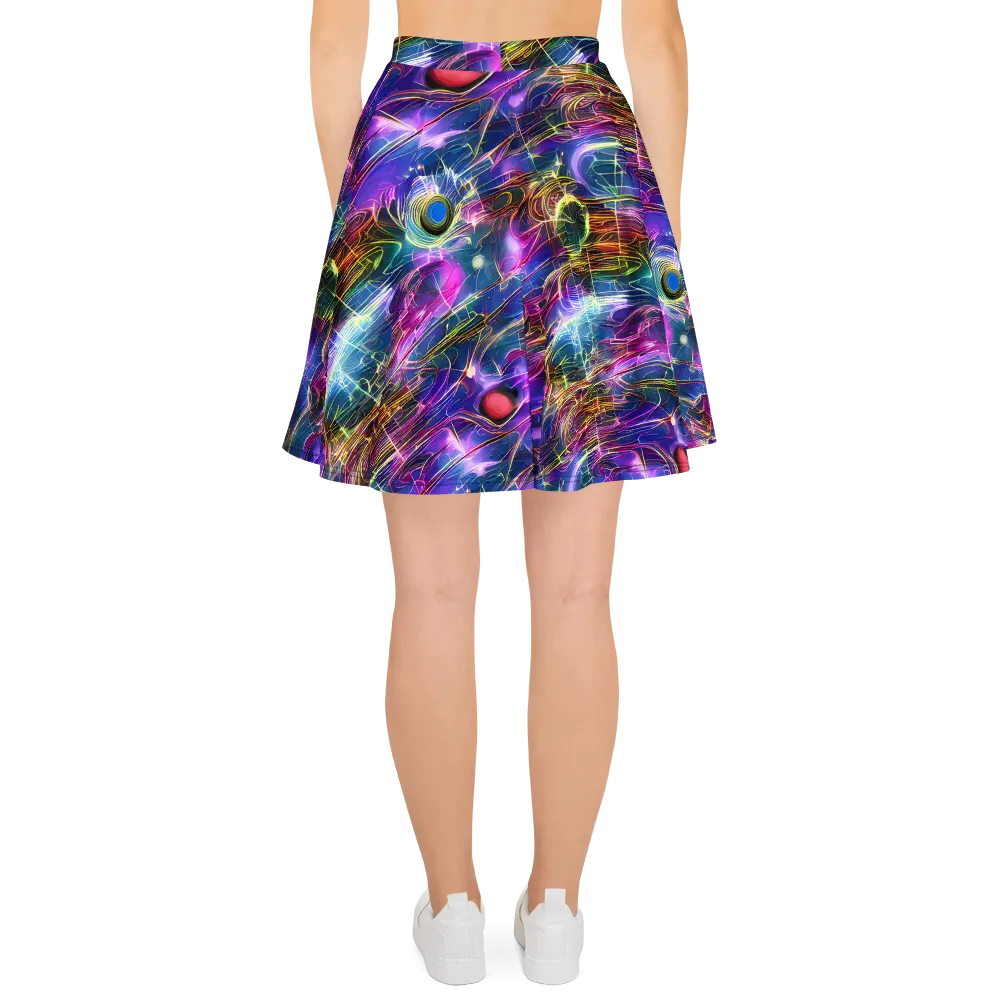 Plasma Drift on Skater Skirt — Back