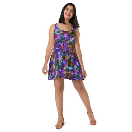 Plasma Drift on a Skater Dress