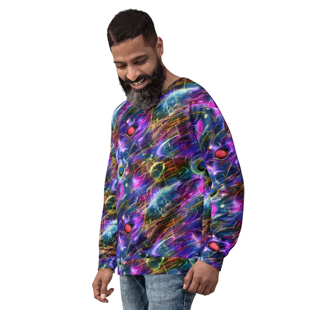 Plasma Drift on Sweatshirt — Left Front