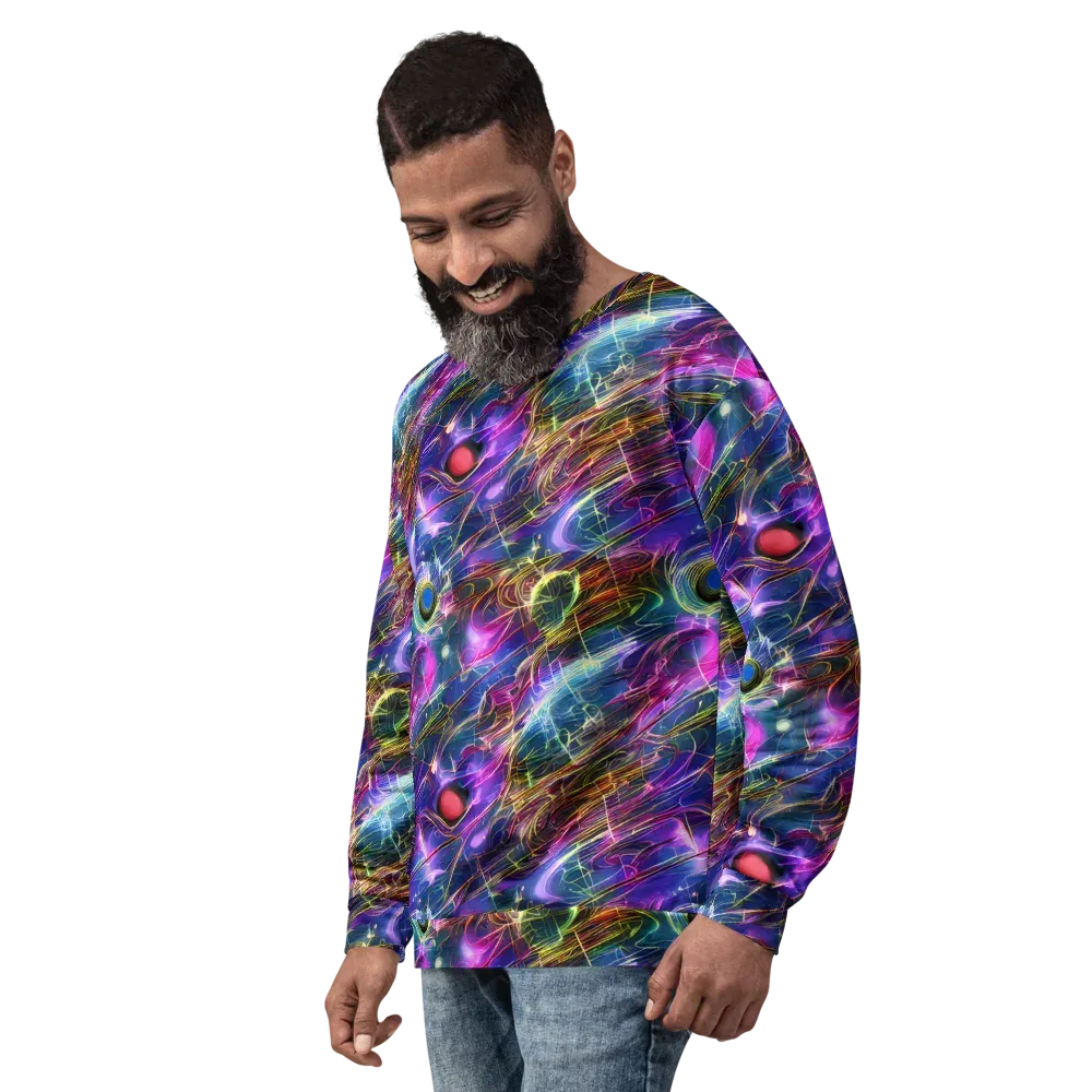 Plasma Drift on Sweatshirt — Left Front