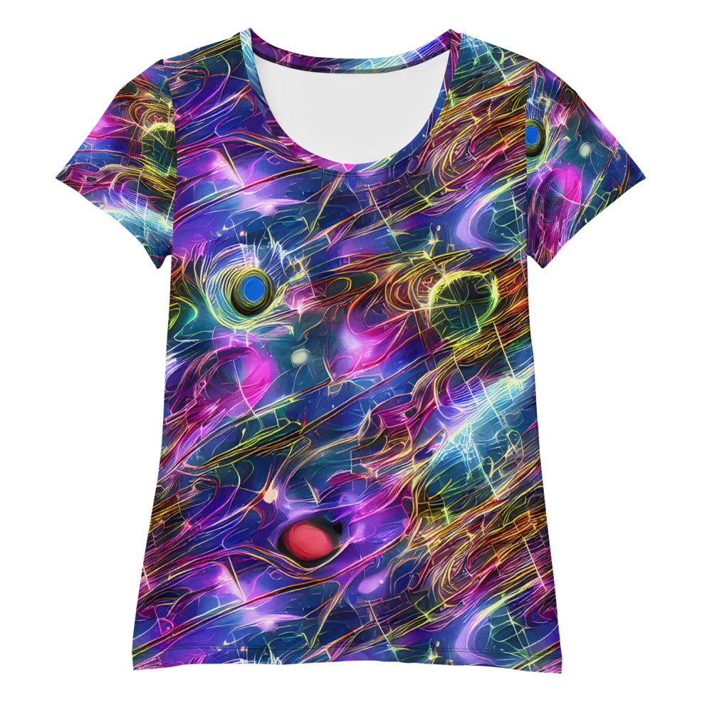 Plasma Drift on Women's Athletic T-Shirt — Front