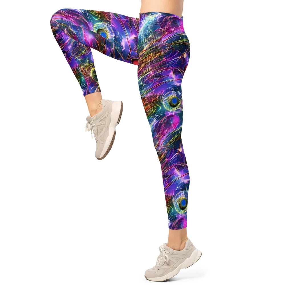 Plasma Drift on Leggings — Left