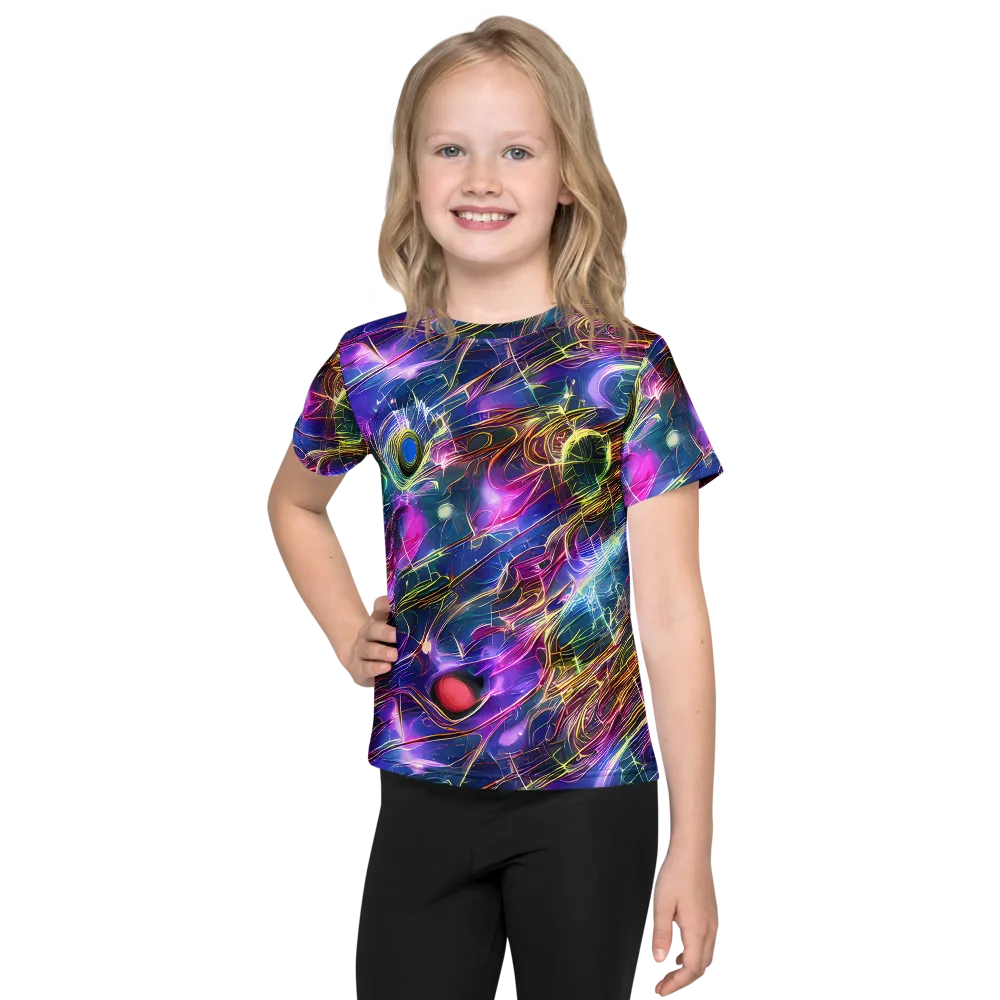 Plasma Drift on Kids Crew Neck T-Shirt — Front