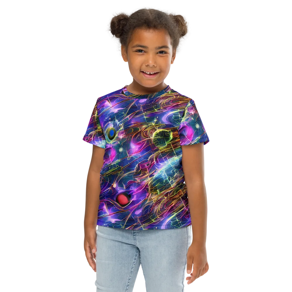 Plasma Drift on Kids Crew Neck T-Shirt — Front