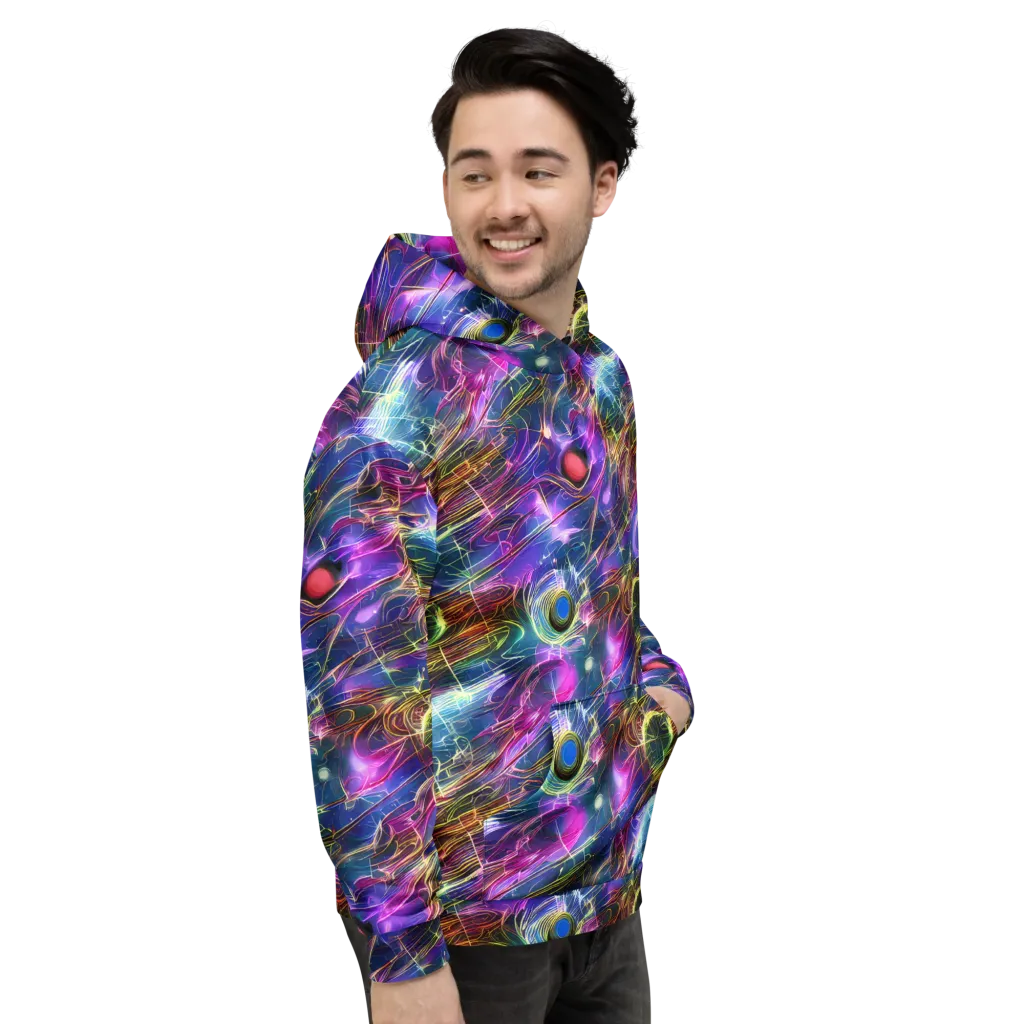 Plasma Drift on Hoodie — Right