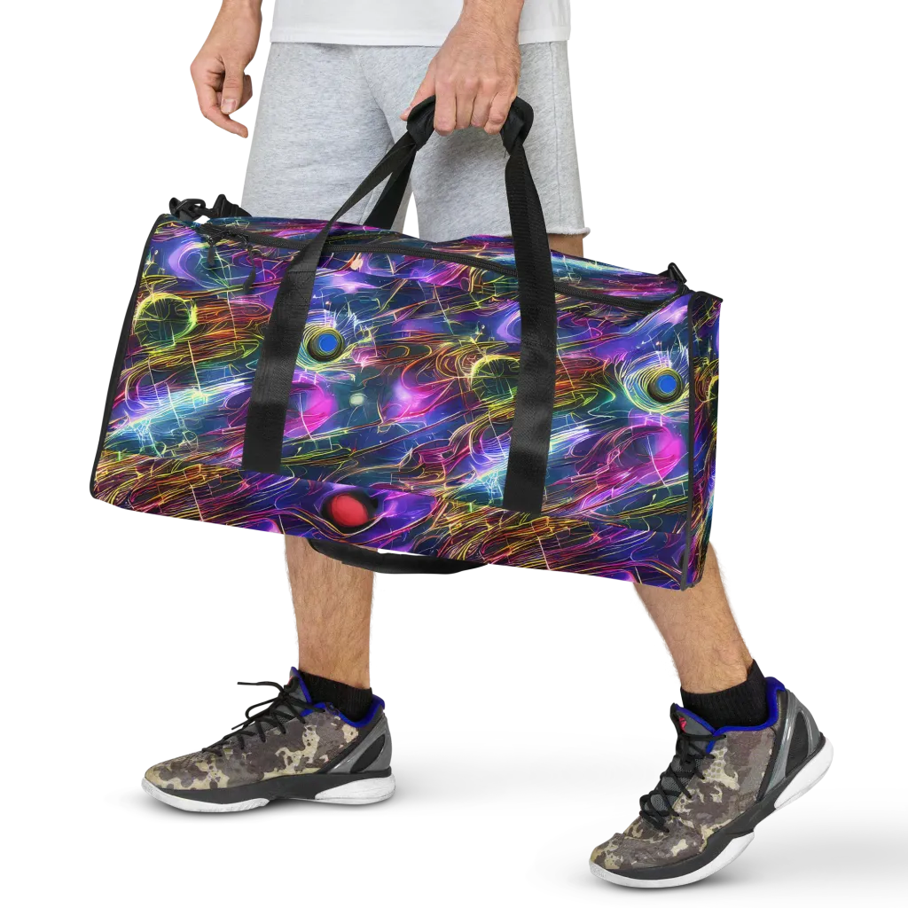 Plasma Drift on Duffle Bag — Front