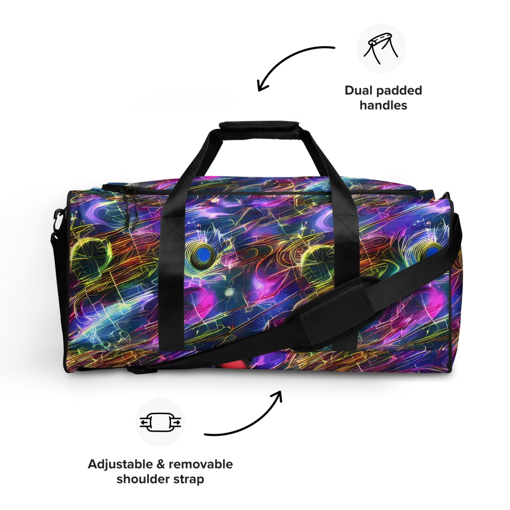 Plasma Drift on Duffle Bag — Front