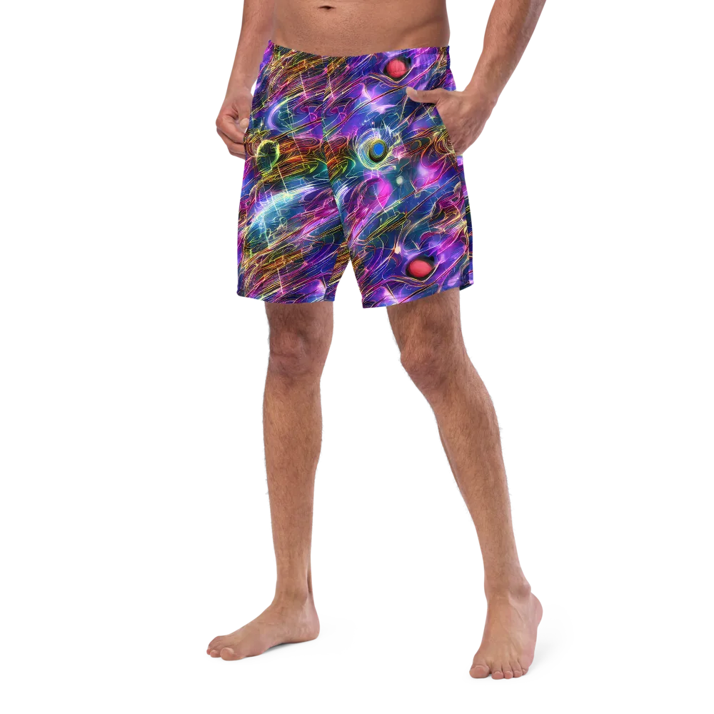 Plasma Drift on Swim Trunks — Left Front