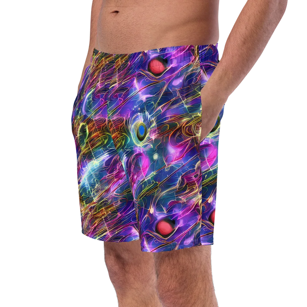 Plasma Drift on Swim Trunks — Left Front