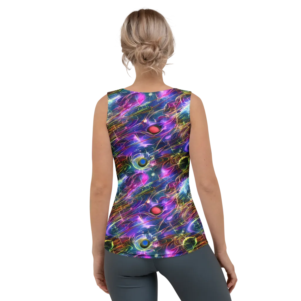 Plasma Drift on Women's Tank Top — Back