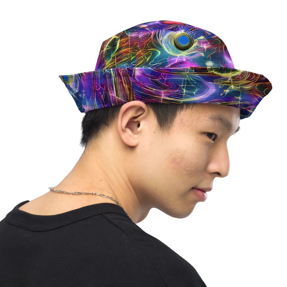 Plasma Drift on Reversible Bucket Hat — Right Outside