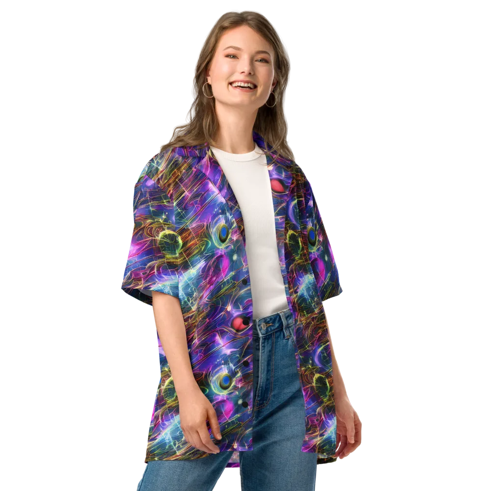 Plasma Drift on Button Shirt — Front