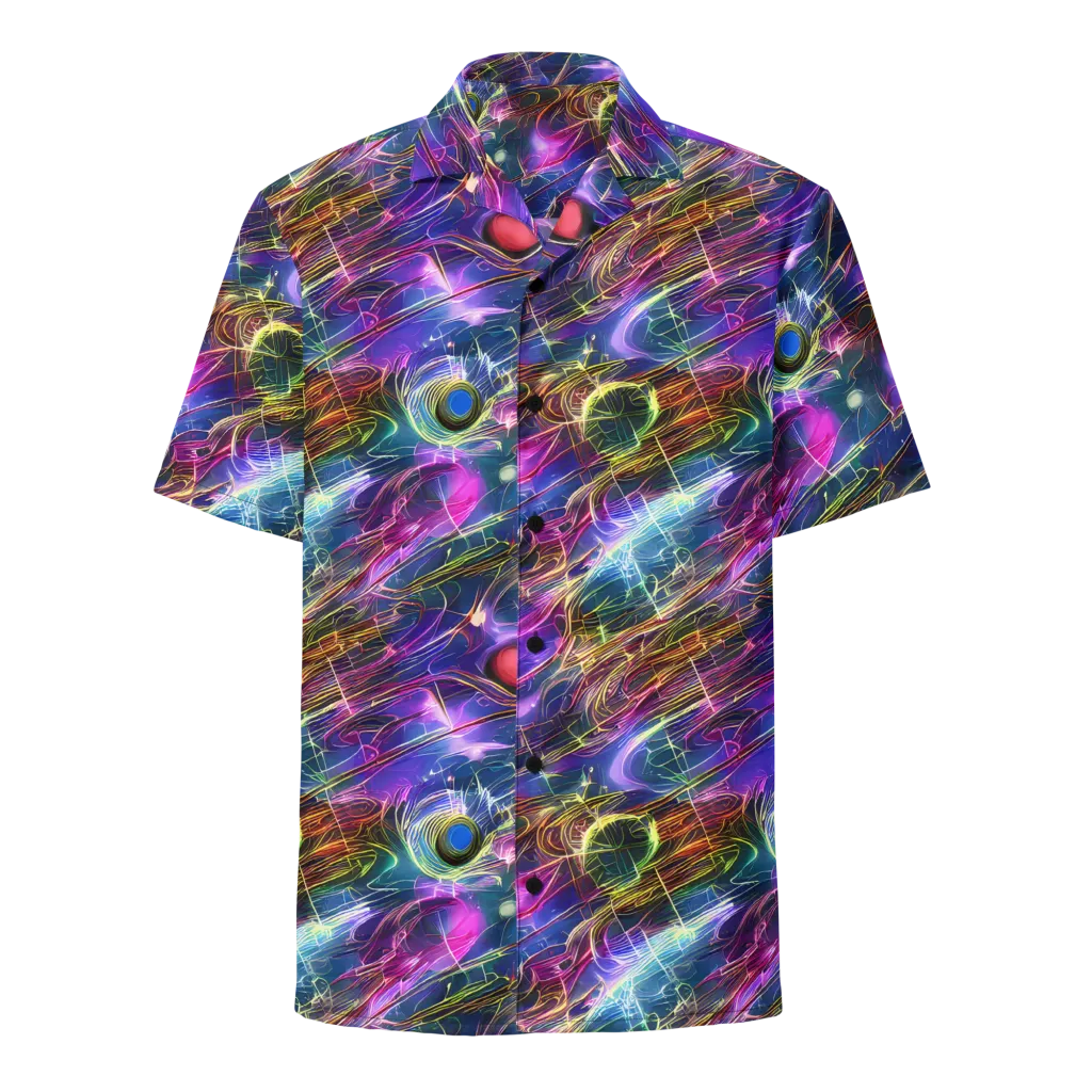 Plasma Drift on Button Shirt — Front