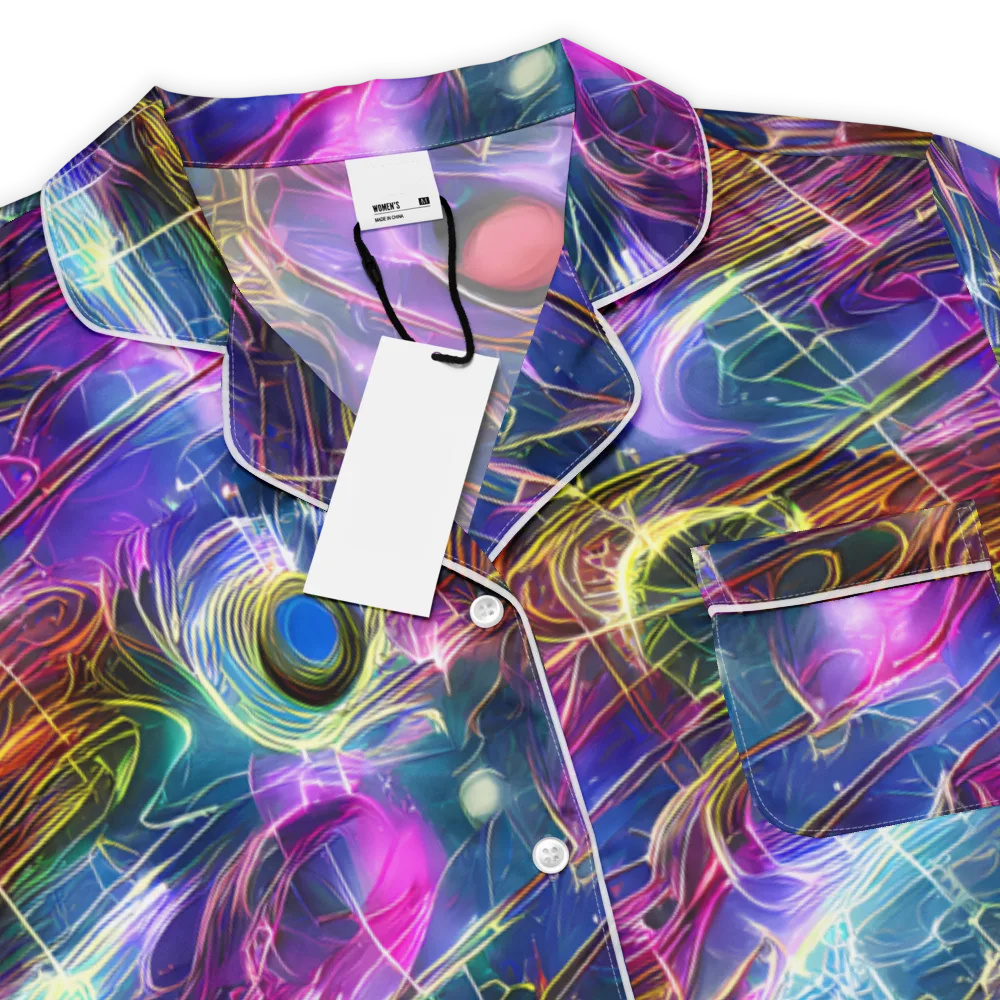 Plasma Drift on Women's Short Sleeve Pajama Top — Product details