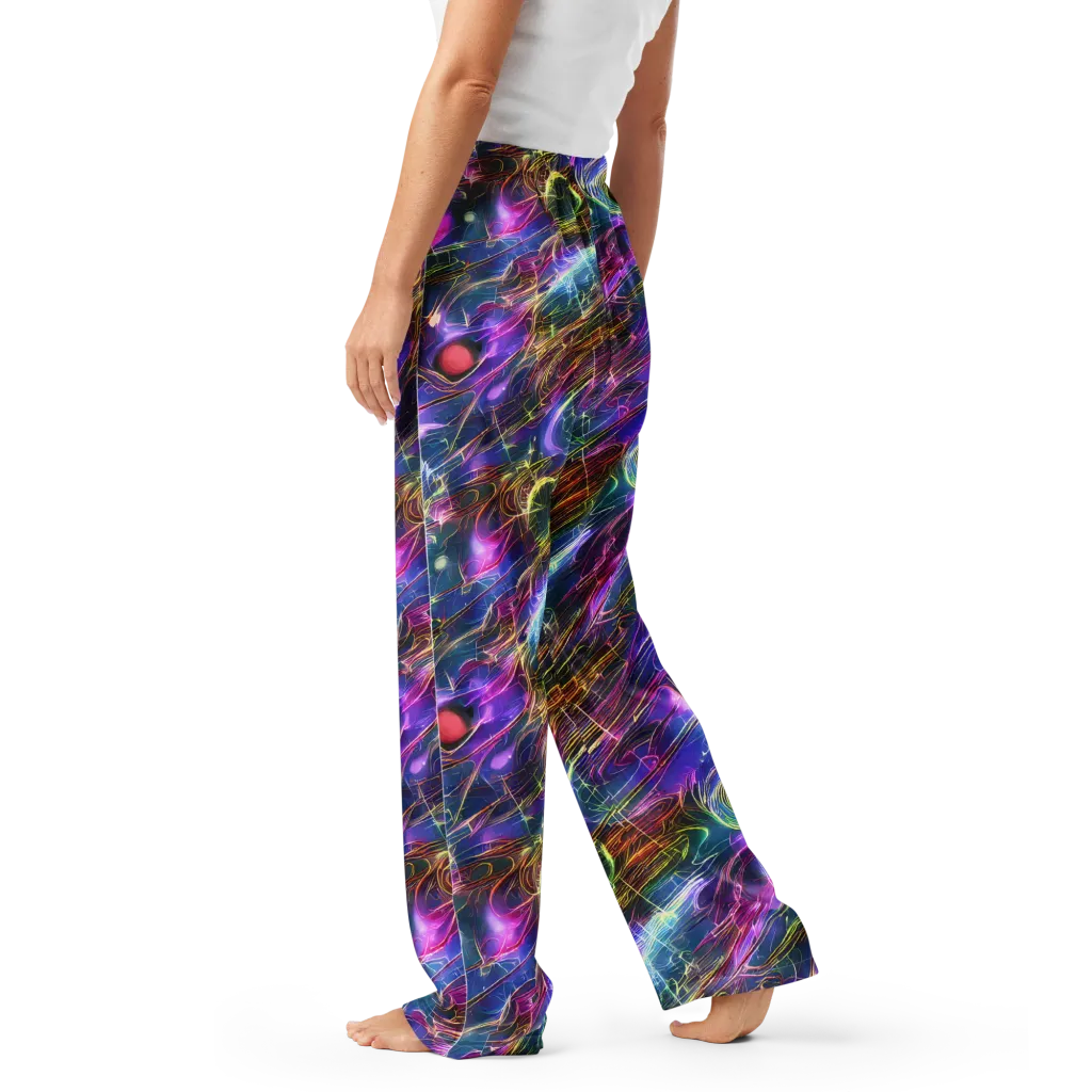 Plasma Drift on Women's Pajama Pants — Left