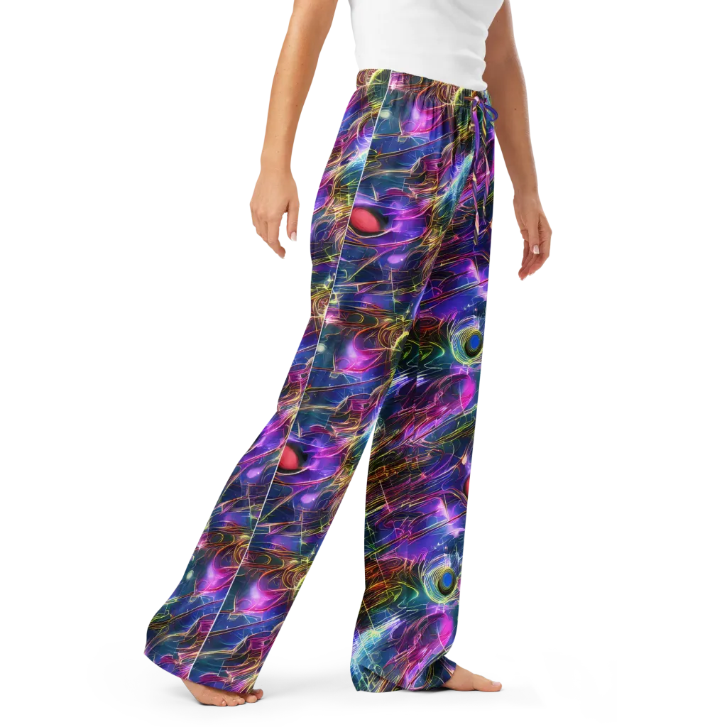 Plasma Drift on Women's Pajama Pants — Right Front