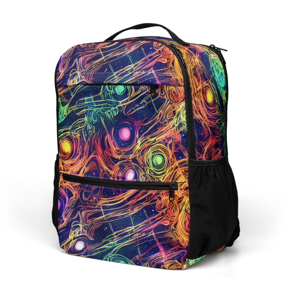 Stellar Circuit on Utility Backpack — Left Front