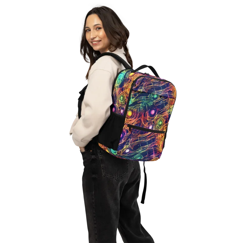Stellar Circuit on Utility Backpack — Back