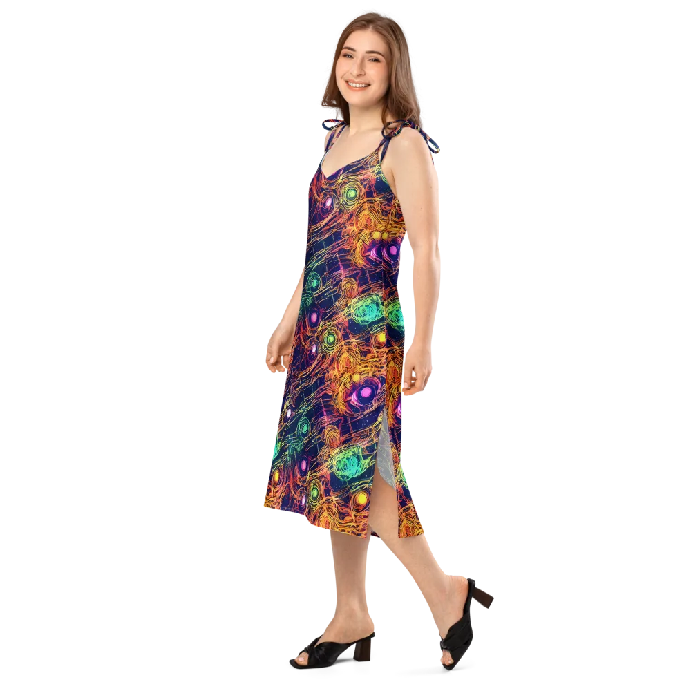 Stellar Circuit on Slip Dress — Left Front