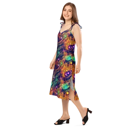 Stellar Circuit on a Slip Dress