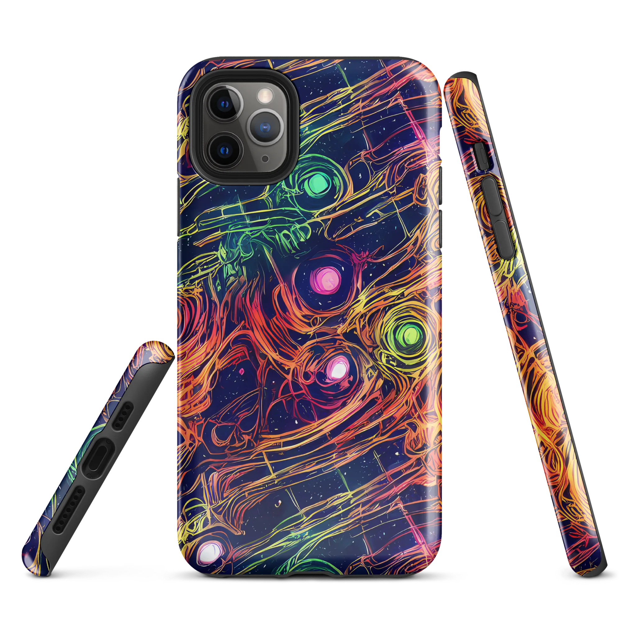 Stellar Circuit on Tough Case for iPhone® — Front