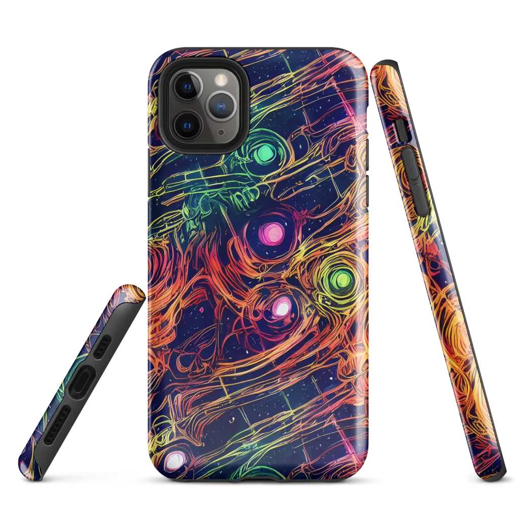 Stellar Circuit on Tough Case for iPhone® — Front