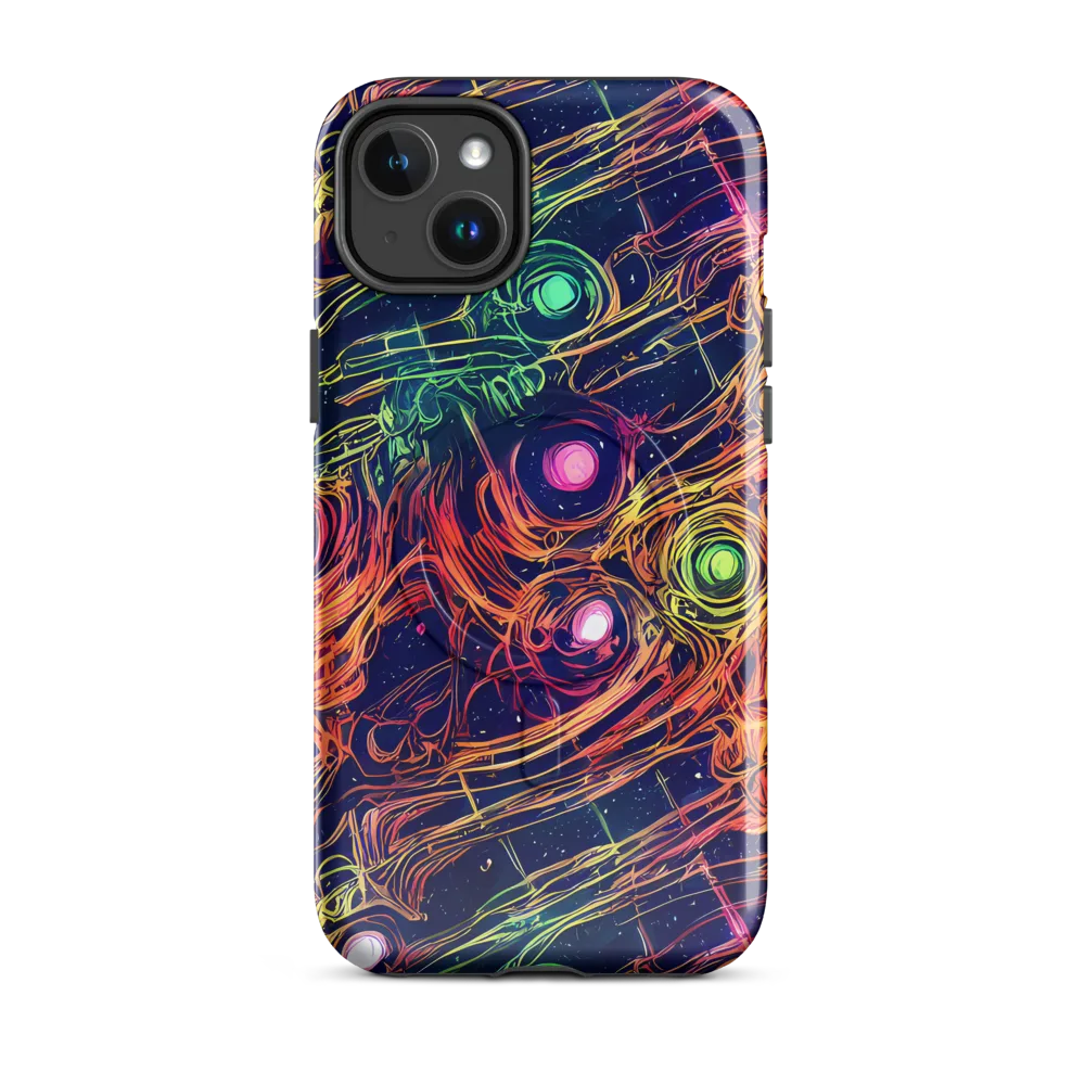 Stellar Circuit on MagSafe Tough Case for iPhone® — Front
