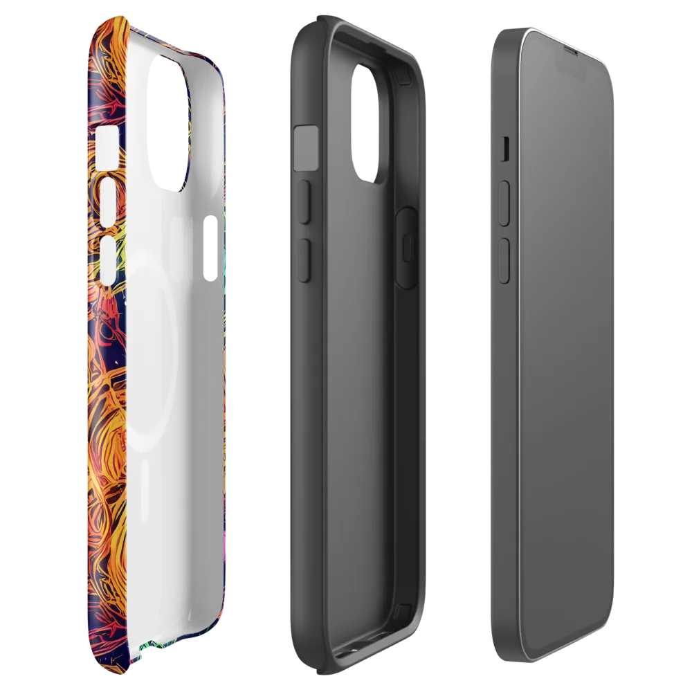 Stellar Circuit on MagSafe Tough Case for iPhone® — Front