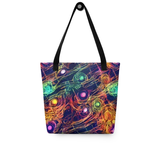 Stellar Circuit on a Tote Bag