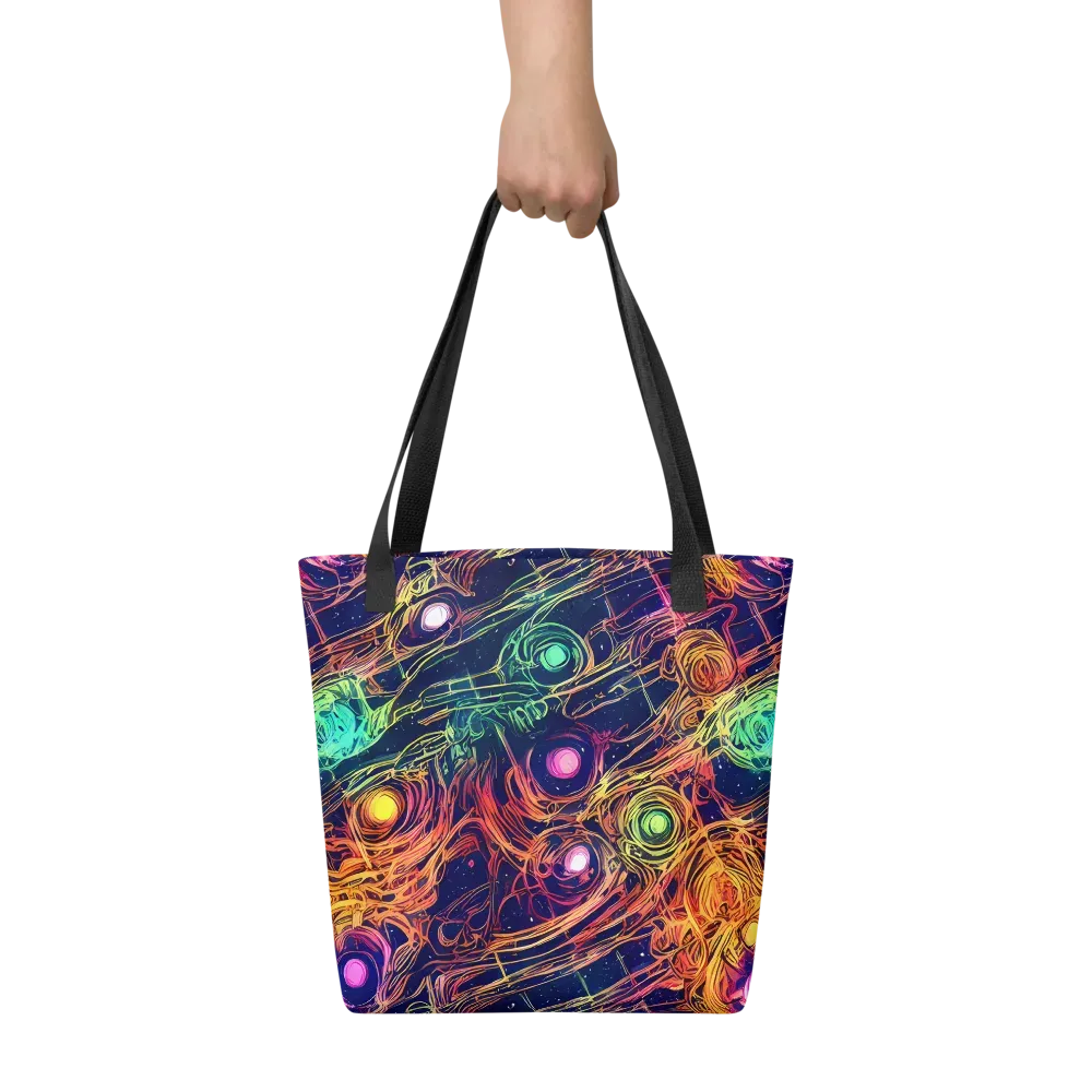 Stellar Circuit on Tote Bag — Front
