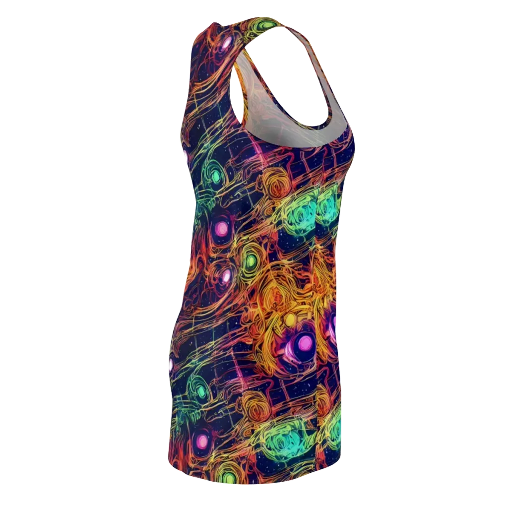 Stellar Circuit on Racerback Dress — Back Side