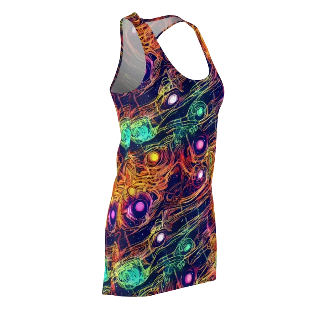 Stellar Circuit on Racerback Dress — Front Side