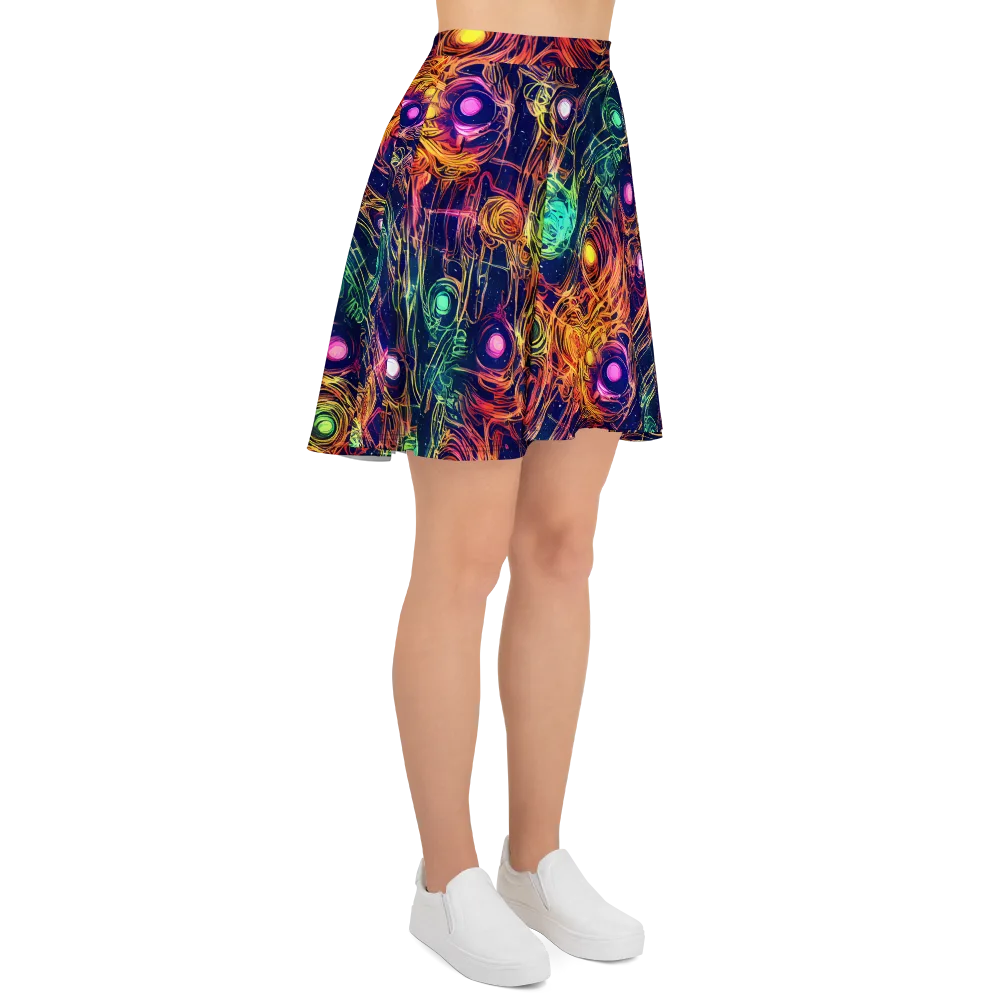 Stellar Circuit on Skater Skirt — Right